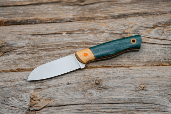 Nomad - Juniper Jute Micarta w/ Vintage Linen