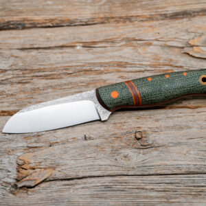 Nomad - OD Green Burlap Micarta