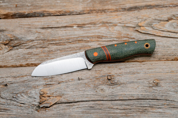 Nomad - OD Green Burlap Micarta